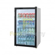 Холодильный шкаф со стеклянной дверью Turboair, 123 л