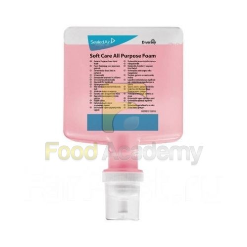 Мягкое мыло для рук с освежающим ароматом Diversey Soft Care All Purpose, 4 х 1.3 л