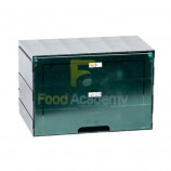 Горизонтальный короб для хранения трех ножей Ø180 мм овощерезки